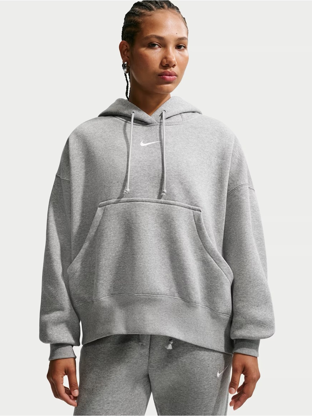 Nike Sportswear Phoenix Fleece | Dark Heather Grey